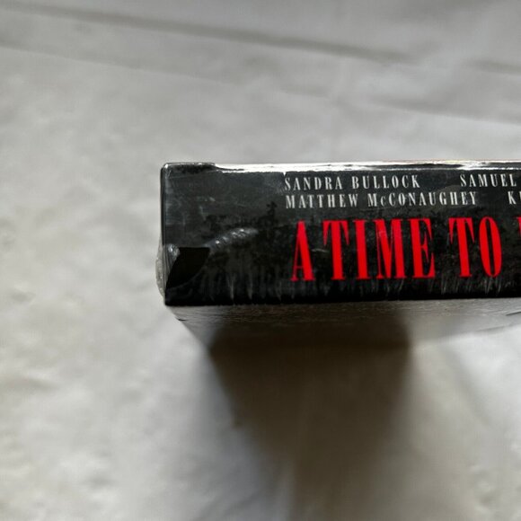 A Time To Kill VHS Samuel Jackson Sandra Bullock Brand New Sealed w/ Watermark - Picture 4 of 4